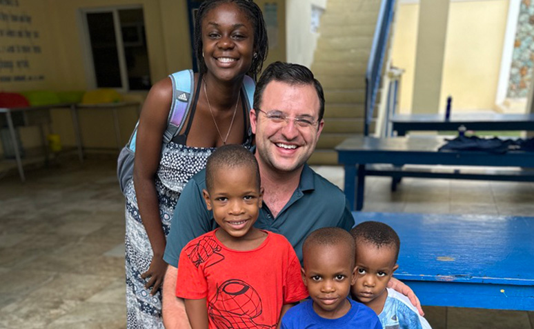 family in haiti